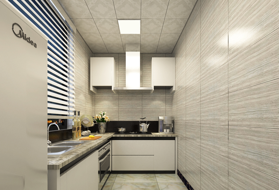 二手房厨房翻新效果图